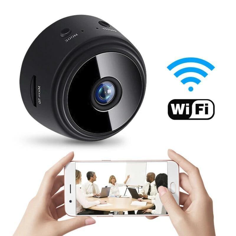 Mini Câmera de Segurança Portátil Wifi HD 1080P Alta Definição - Profilm™