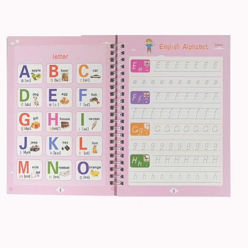 Caderno De Caligrafia Inteligente Para Crianças + Brinde - Divino Produto