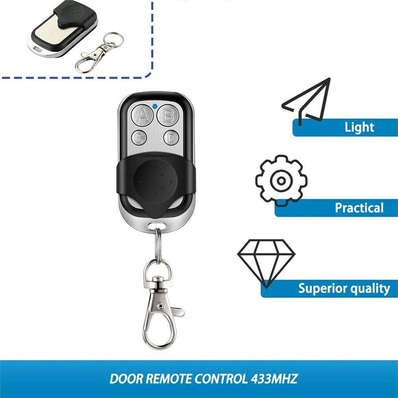 HFY408G Cloning Duplicator Key Fob A Distance Remote Control 433MHZ Clone Fixed Learning Code For Gate Garage Door 2021 New - Divino Produto