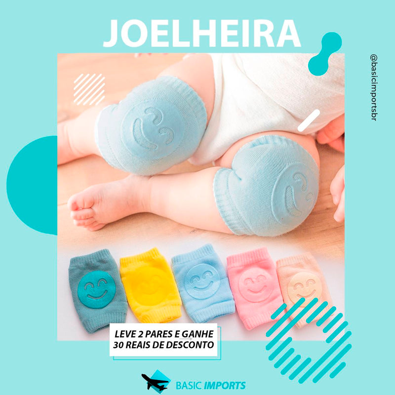 Protetor Antiderrapante de Joelhos para Bebês - Baby Protection