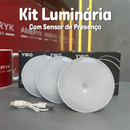 Kit Luminárias Inteligentes e Recarregáveis com Sensor de Presença