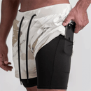 Kit Shorts Masculino DryFit de Camada Dupla de Compressão - Compre 1, Leve 3