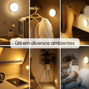 Kit Luminárias Inteligentes e Recarregáveis com Sensor de Presença