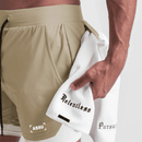 Kit Shorts Masculino DryFit de Camada Dupla de Compressão - Compre 1, Leve 3