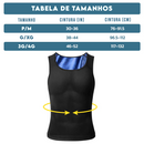 Regata Modeladora de Ultra Compressão Masculina Diminui Barriga