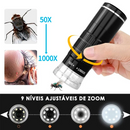 Micróscópio Digital Sem Fio Zoom 1000x Profissional | NanoVision Pro
