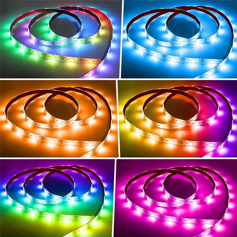 Fita de Led Colorida RGB Inteligente Prova D'água Smart Tuya - 5, 10 e 20 Metros