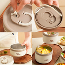Kit Potes Térmicos LunchBox + Lancheira e Talheres de BRINDE