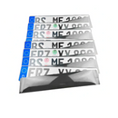 Kit 10 Películas Anti-Radar Camufladoras para Placa - NanoFilm