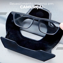 Porta Óculos e Carteira Multifuncional Automotivo