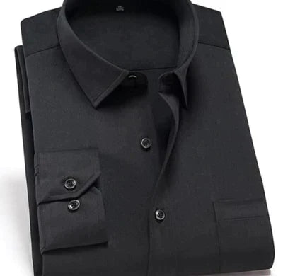 Camisa Slim Fit Social que Não Amarrota ConfortSlim