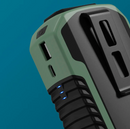 Ventilador Portátil Poderoso Elétrico - TurboBreeze