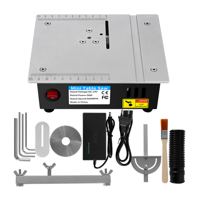 Mini Serra de Mesa Elétrica Portátil Multifuncional Pro Cutter [ULTRA PRECISÃO]