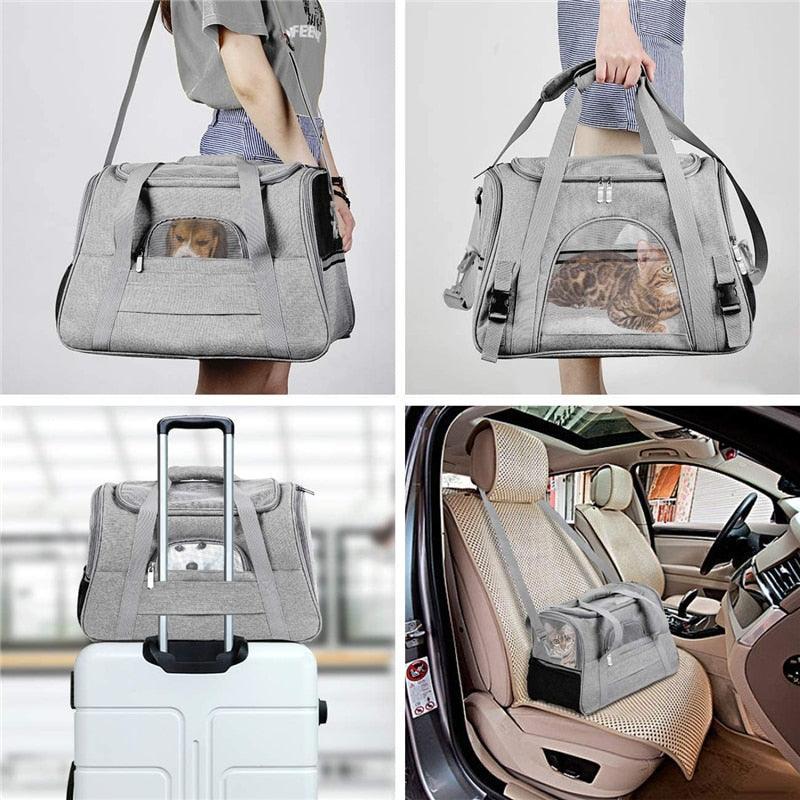 Bolsa Respirável Para Transporte de Pets - BagPet