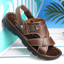 Sandália Masculina Ortopédica em Couro Legítimo | Compre 1 Leve 2