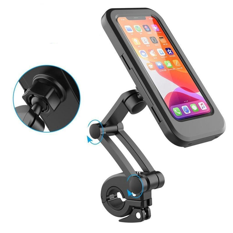 Suporte Protetor de Impacto de Celular para Moto e Bicicleta 360° graus