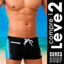 Sunga Boxer Masculina com Bolso - Compre 1, Leve 2