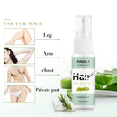 30ml Permanant Hair Growth Removal Inhibitor Spray Beard Bikini Intimate Legs Body Armpit Painless Hair Growth Inhibitor - Divino Produto