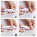 Trim™ - Lixa Elétrica Profissional Para Unhas Pé e Mão Sem Fio 5 em 1 - Divino Produto