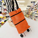 WheelBag™ - Carrinho de Compras Dobrável - Divino Produto
