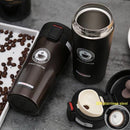 Garrafa Térmica Portátil de Café e Água 380ML em Aço Inoxidável - Divino Produto