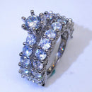 Anel Duplo Estrelar - Beauty Ring - Divino Produto