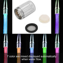 Bico Para Torneira Com Led Colorido - Light Waterfall