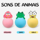 Bolinhas Elétrica Automática com Sons Para Gatos e Cachorros - PetFun - Divino Produto