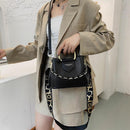Bolsa de couro plutônio feminina - Luxury Bag