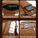 Bolsa Despojada De Couro - Mens Bag - Divino Produto