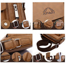Bolsa Despojada De Couro - Mens Bag - Divino Produto