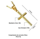 Boné Aba Curva Cross + Cordão - Show Your Faith - Divino Produto