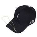 Boné Aba Curva Cross + Cordão - Show Your Faith - Divino Produto