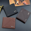 Carteira em Couro Ecológico Masculina - Modern Wallet