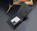 Carteira em Couro Ecológico Masculina - Modern Wallet