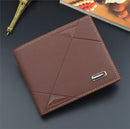Carteira em Couro Ecológico Masculina - Modern Wallet