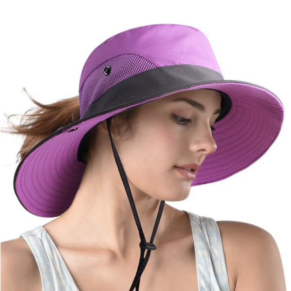 Chapéu Feminino com Proteção UV - Sun Shield