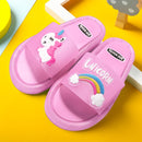 Chinelo Feminino Para Crianças - Unicorn Led Slippers - Divino Produto
