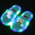 Chinelo Feminino Para Crianças - Unicorn Led Slippers - Divino Produto