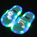 Chinelo Feminino Para Crianças - Unicorn Led Slippers - Divino Produto