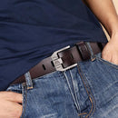 Cinto Jeep de Couro Masculino - Man Belt