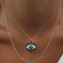 Colar Olho Grego Vintage - Crystal Eye