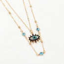 Colar Olho Grego Vintage - Crystal Eye