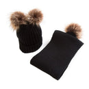Conjunto de Touca com Pompom e Cachecol - Baby Confort