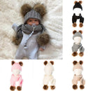 Conjunto de Touca com Pompom e Cachecol - Baby Confort