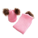Conjunto de Touca com Pompom e Cachecol - Baby Confort
