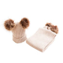 Conjunto de Touca com Pompom e Cachecol - Baby Confort