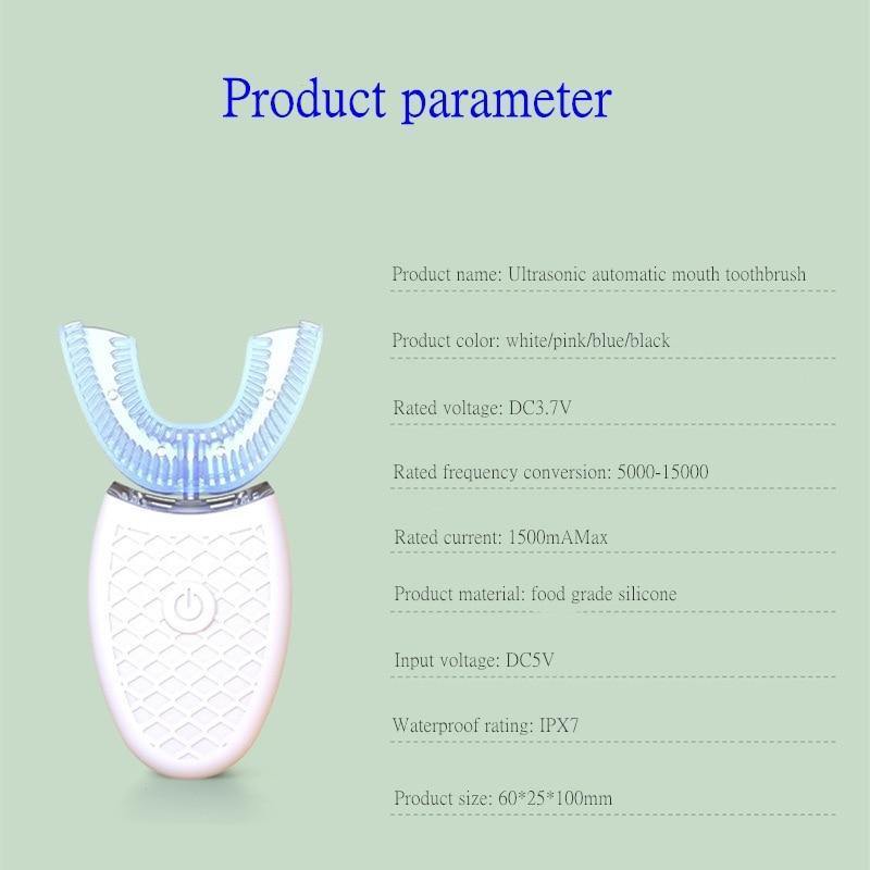 Escova de Dentes Elétrica Automática - Clareadora UCare