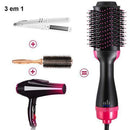Escova Profissional Secadora - 3 em 1 (Seca, Alisa e Modela) - Divino Produto