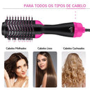 Escova Profissional Secadora - 3 em 1 (Seca, Alisa e Modela) - Divino Produto